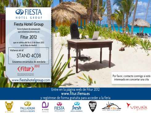 Fiesta Hotel Group presenta sus novedades en FITUR 2012